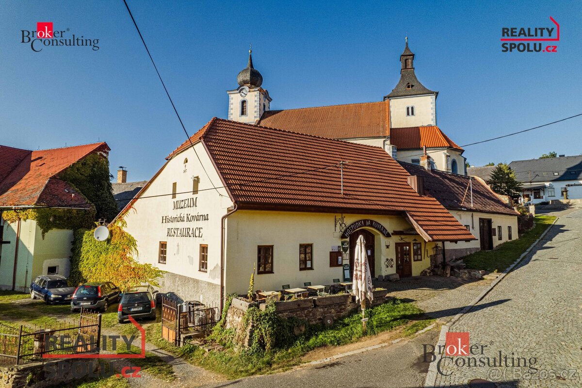 Prodej, komerční/restaurace, 161 m2, 34142 Velhartice, Klato