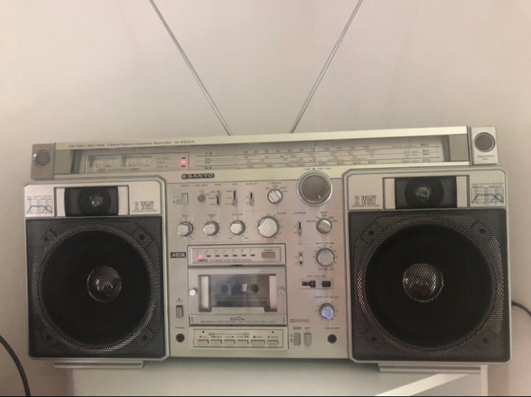 Sanyo boombox