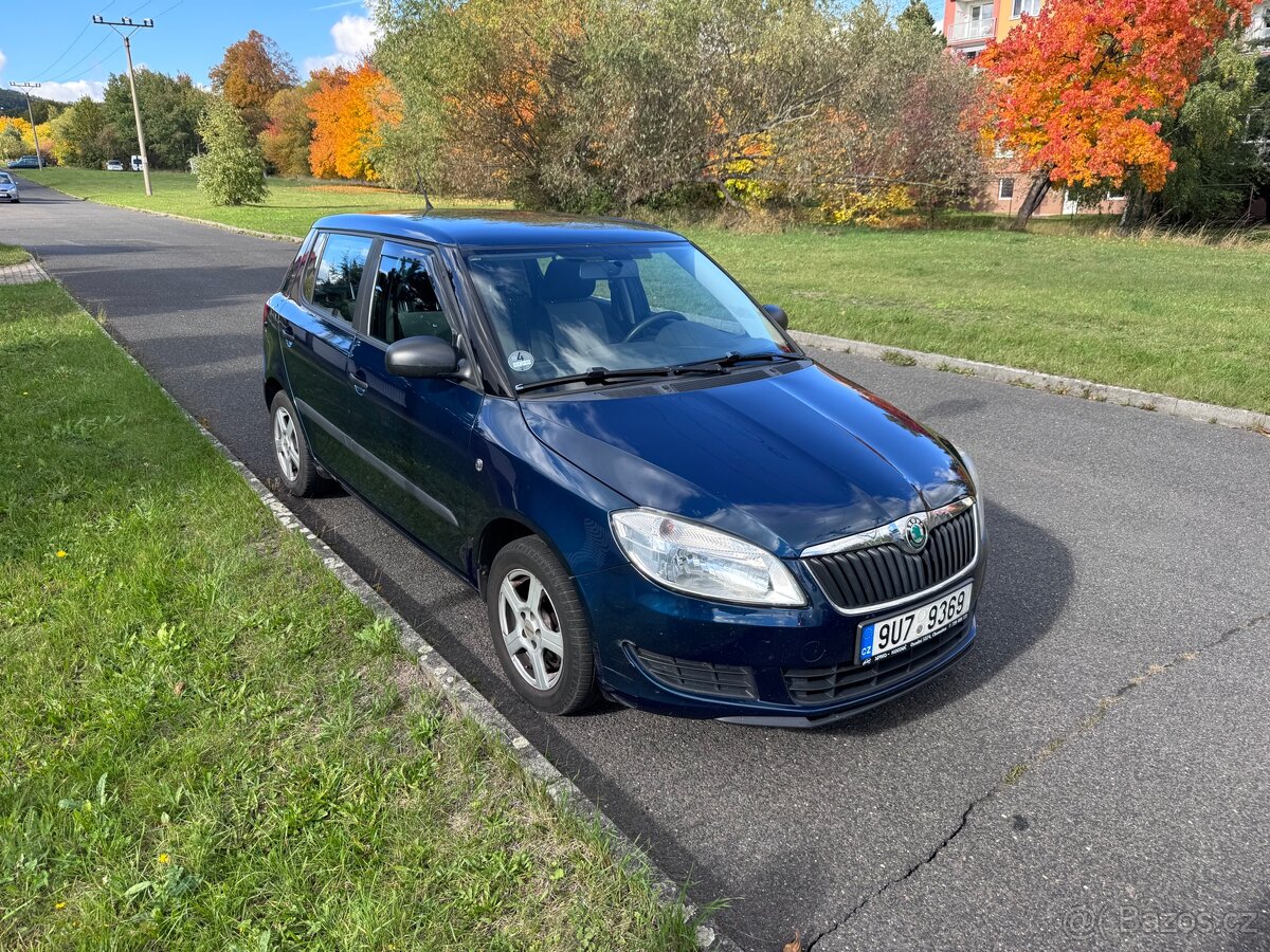 Škoda Fabia II 1.2 HTP 51kw tažné, klima, nová stk