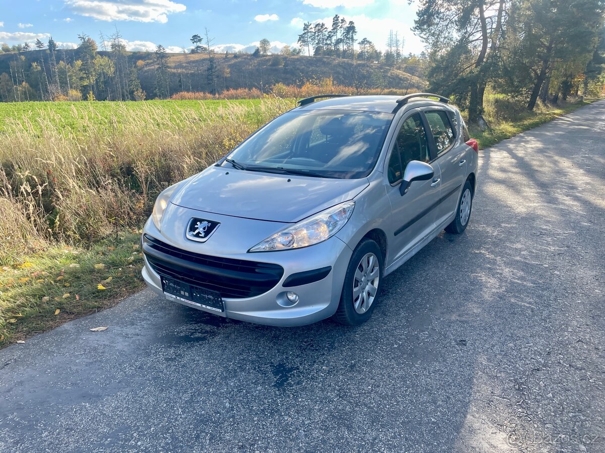 Peugeot 207 SW 1.6 HDi 66 kW – bez DPF, kombi, r. 2009