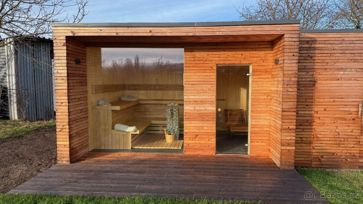 Prodám finskou saunu na míru.