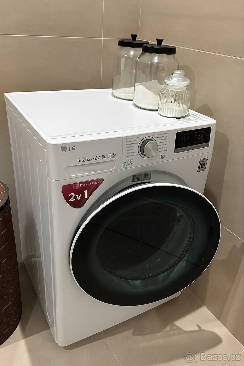 Pračka se sušičkou LG F4DN508N0 – spolehlivá a tichá
