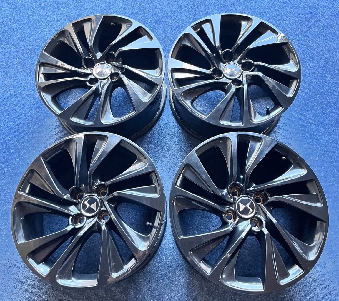 4x108 R17 originál alu Citroën DS4 C4 + senzory tlaku