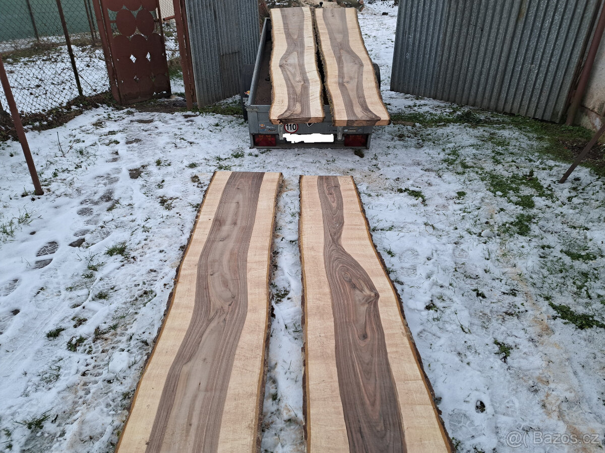 Ořechové fošny,orech