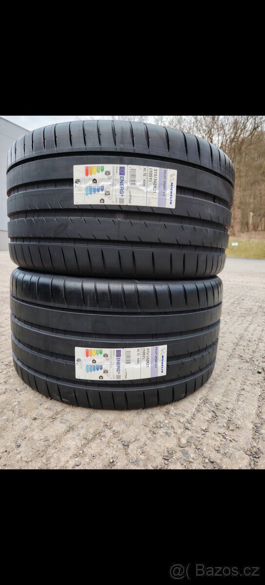 2ks letních pneu Michelin 315/30 ZR 21