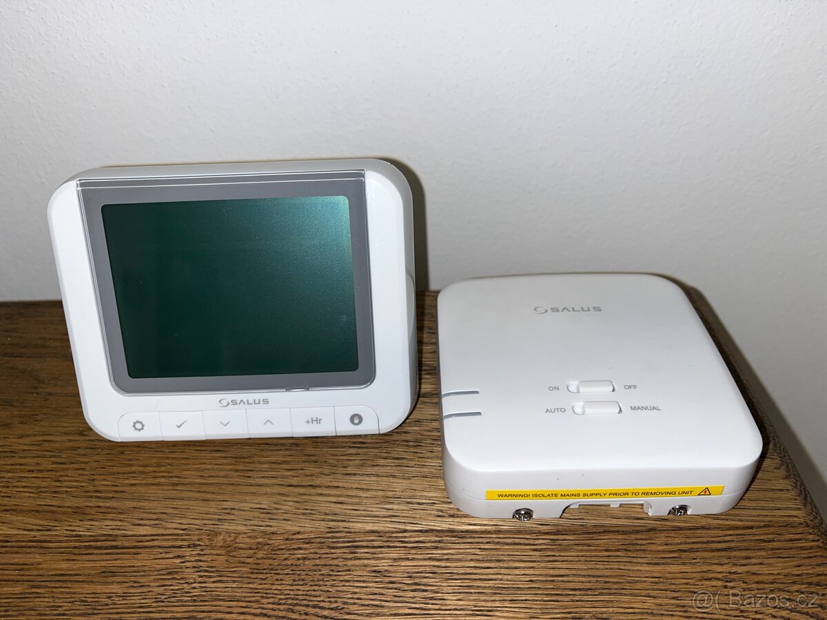 Bezdrátový termostat Salus RT520TX – plně funkční