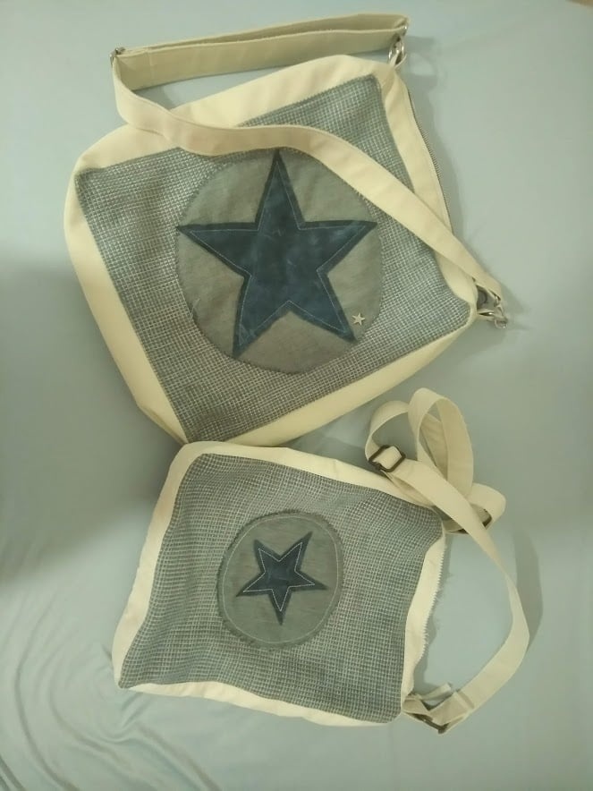 Ruční šité kabelky souprava