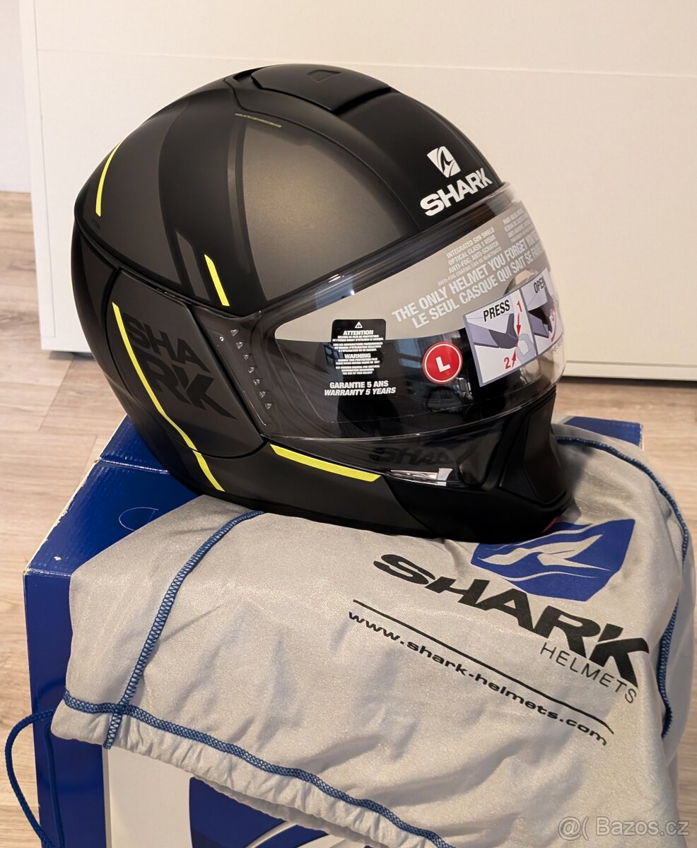 Výklopná přilba SHARK EVOJET Vyda Mat vel.L