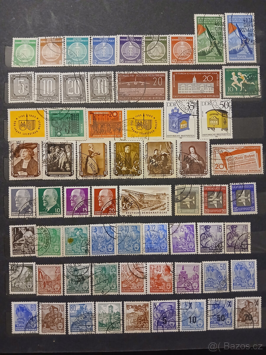 Poštovní známky NDR