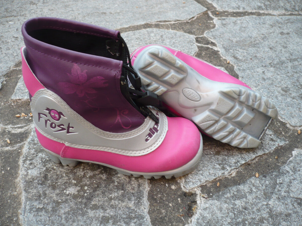 Dětské boty na běžky Alpina Frost velikost 28