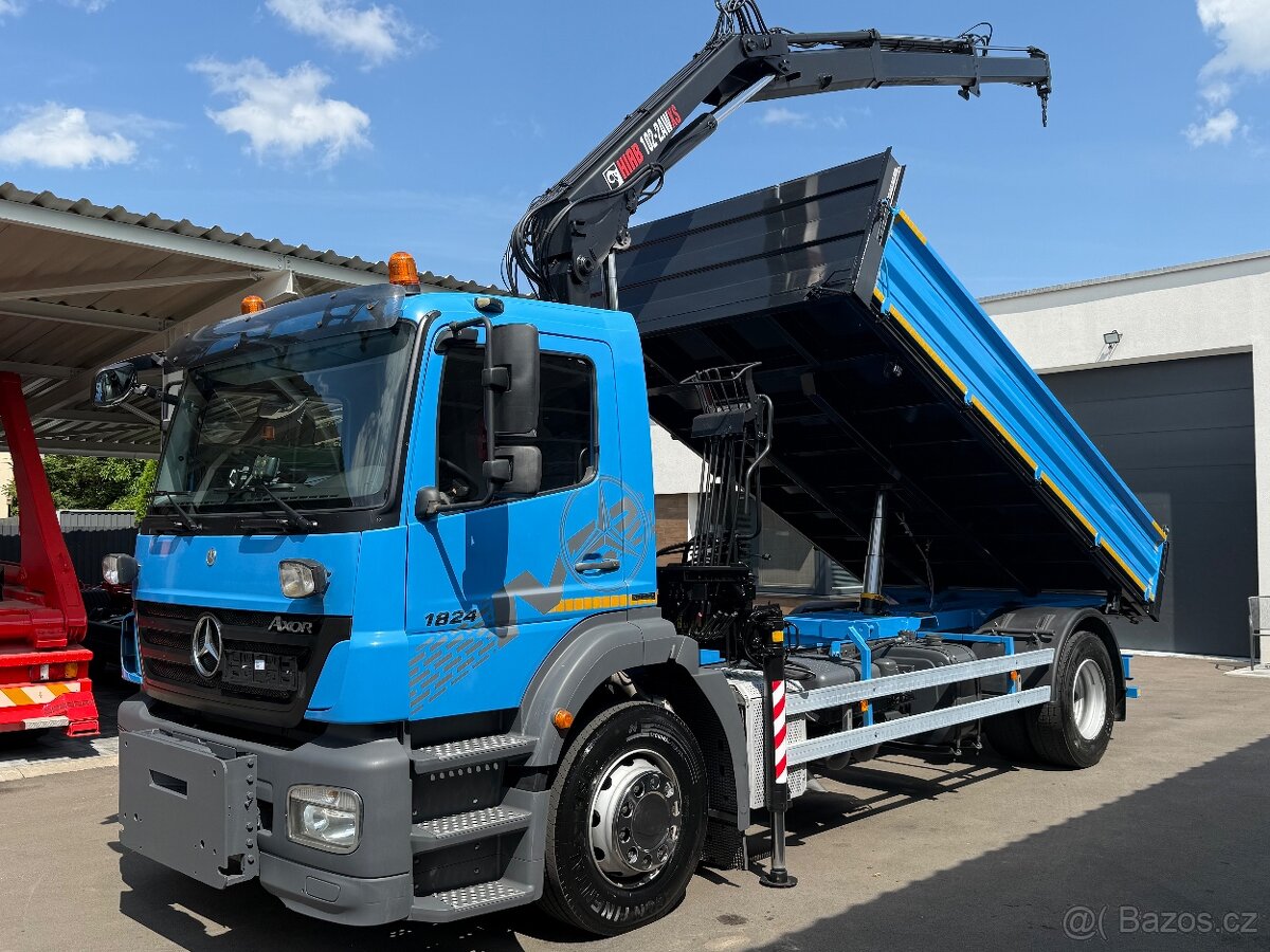 MERCEDES-BENZ AXOR 1824 SKLÁPĚČ S3 HYDRAULICKÁ RUKA BLUETEC5