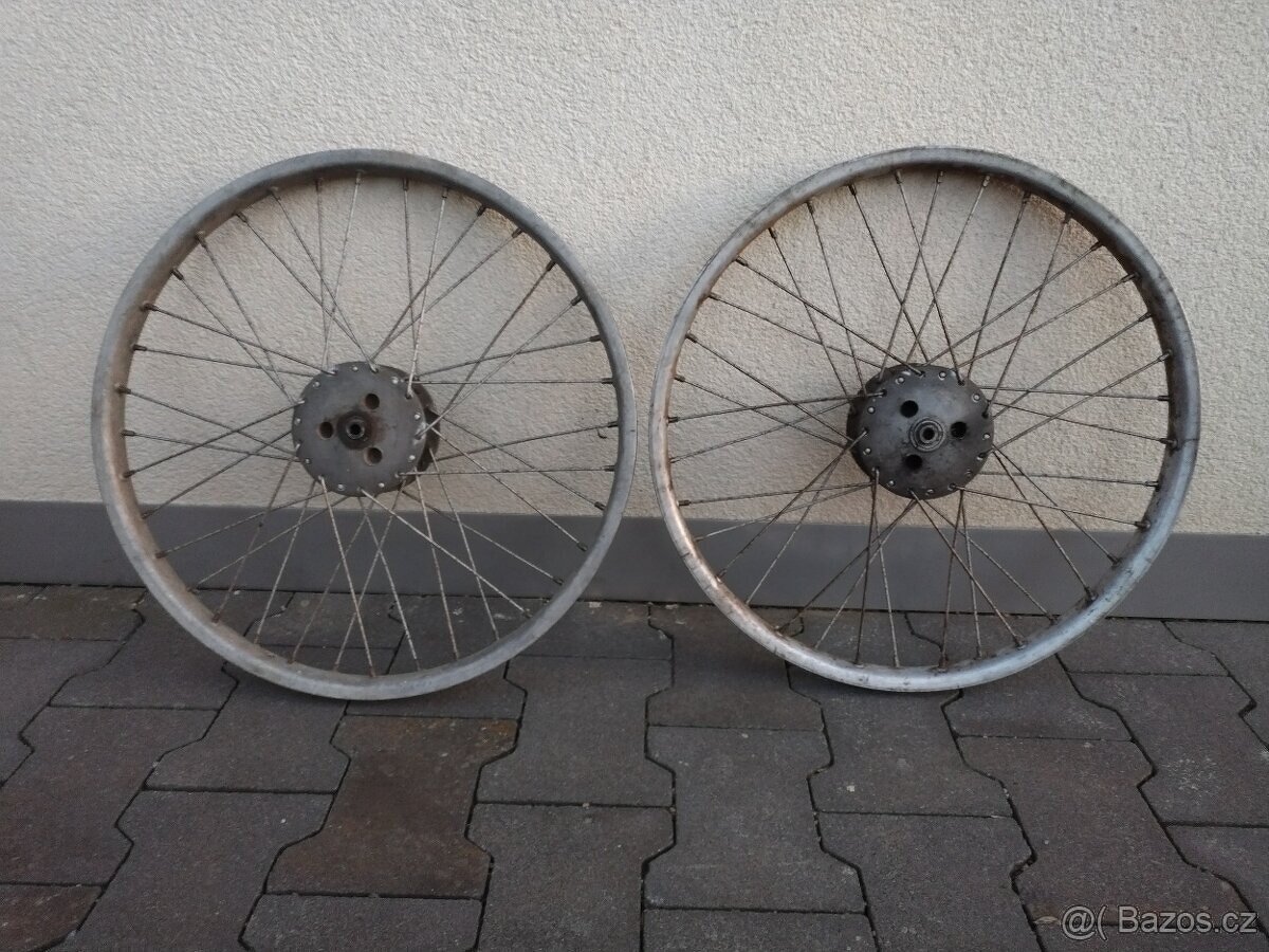 ZAMLUVENÉ Prodám hliníkové ráfky kola na stadion