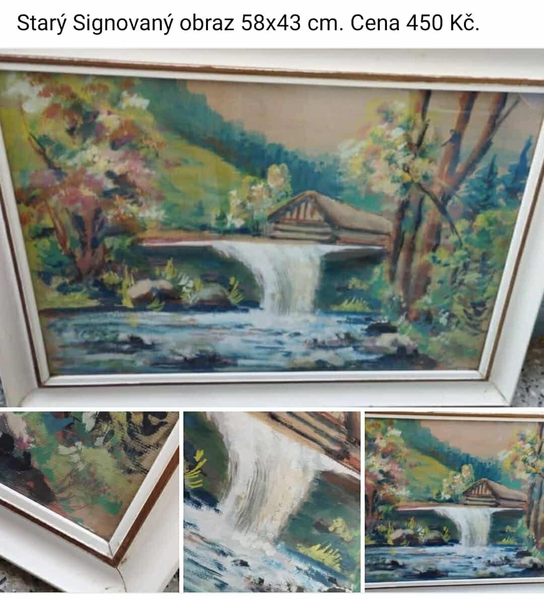 Obrazy. Ceny a rozměry viz fota.