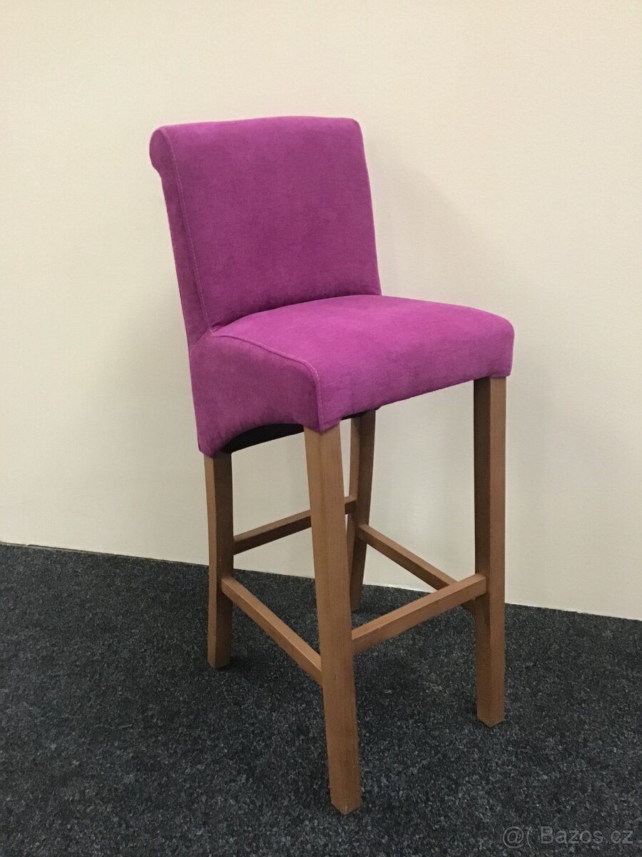 dřěvěná barová židle IVONA
