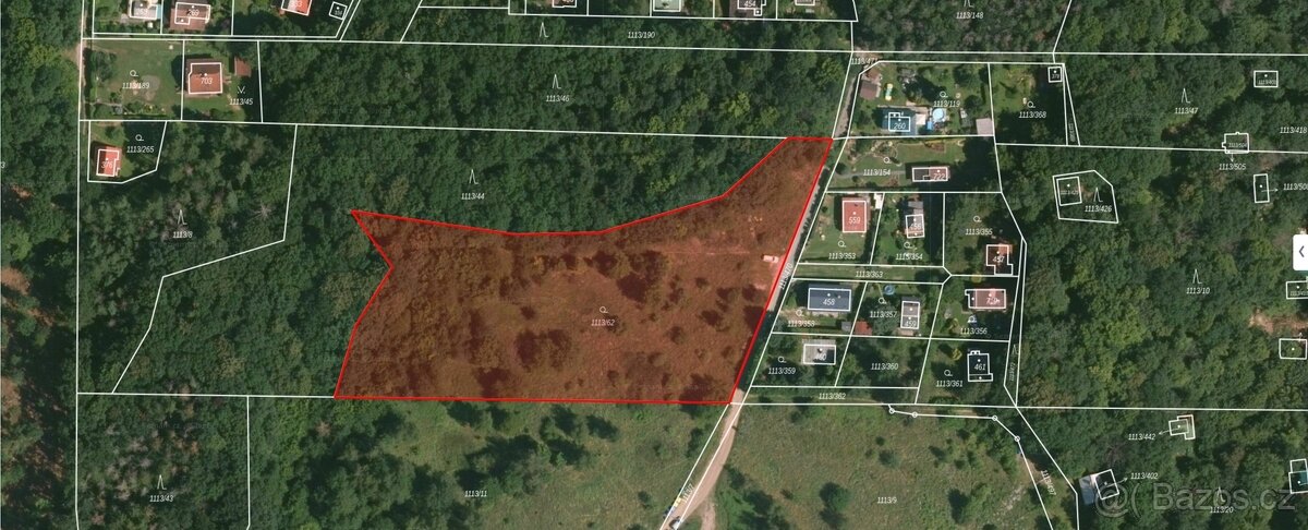 Líšnice u Prahy (7 027 m2)