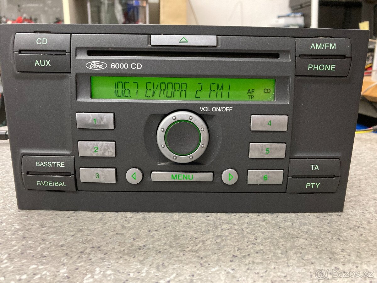 Autorádio Ford 6000 CD (Ford Mondeo)