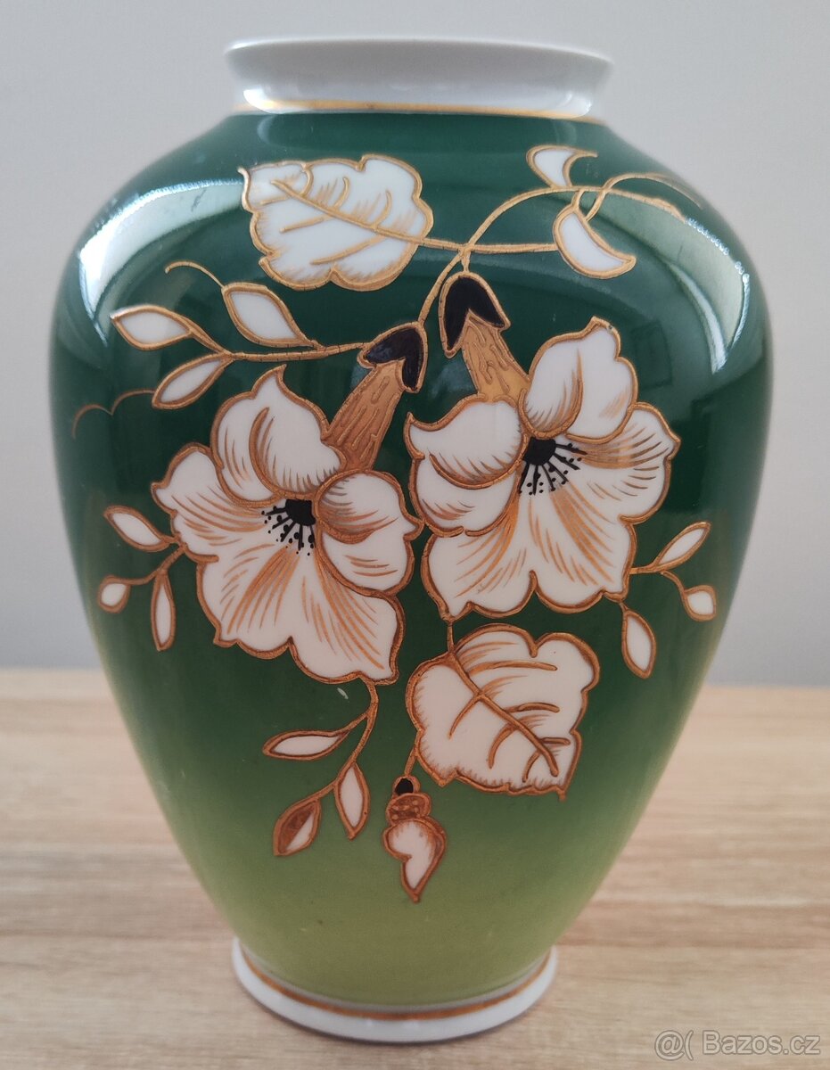 Zelená váza WALLENDORF