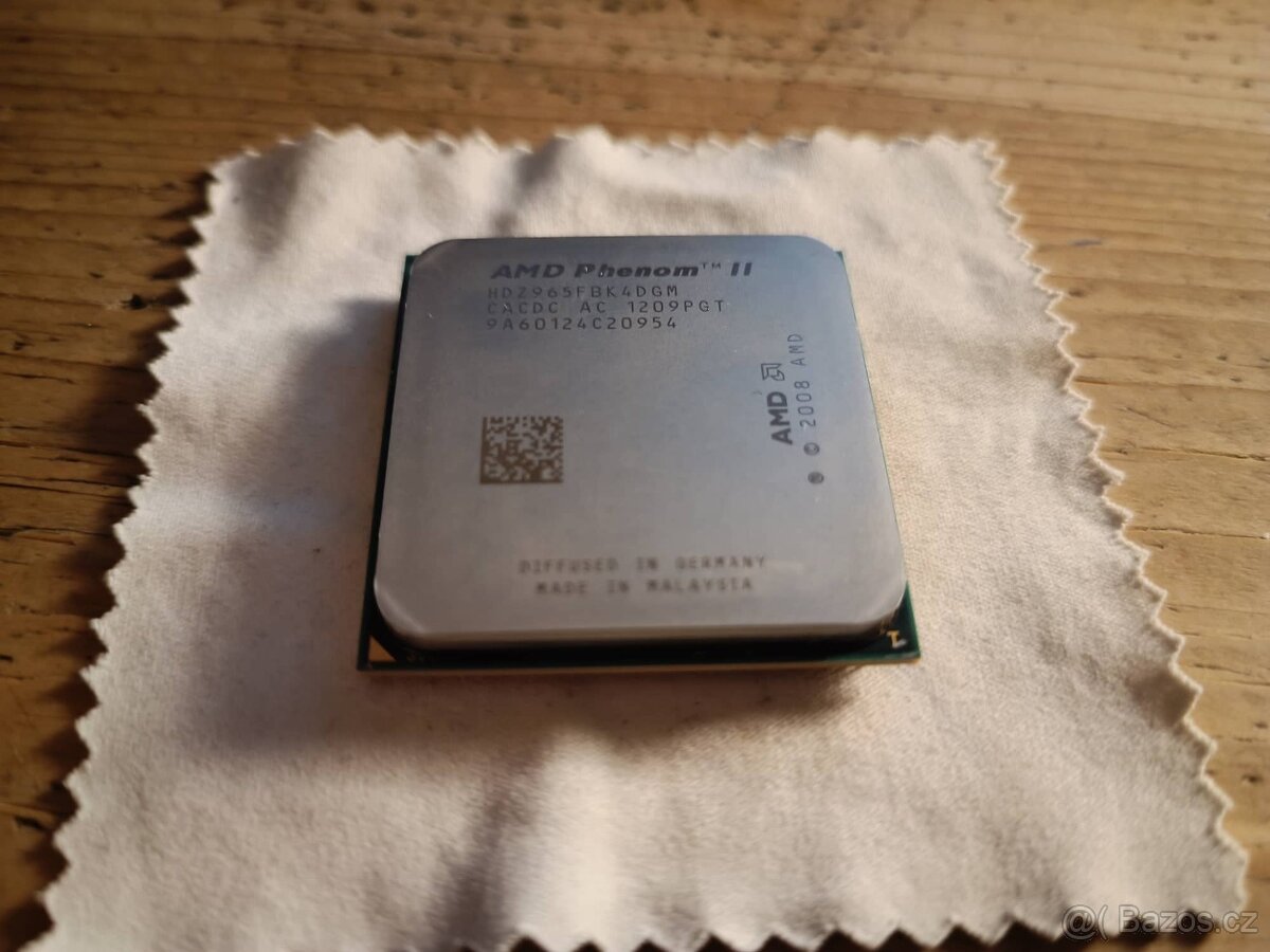 Prodám procesor: AMD Phenom X4 965 BE C3