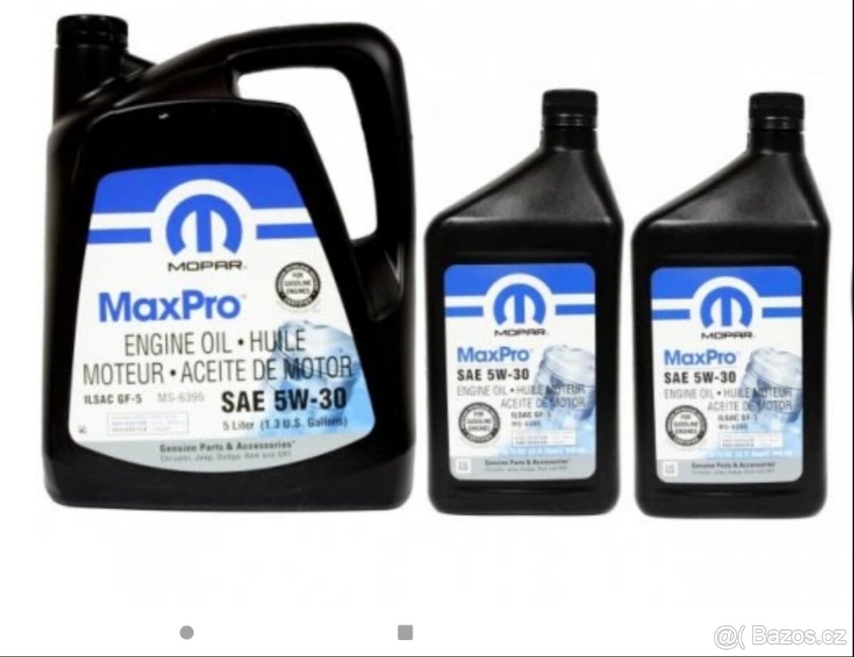 Motorový olej Mopar 5W-30