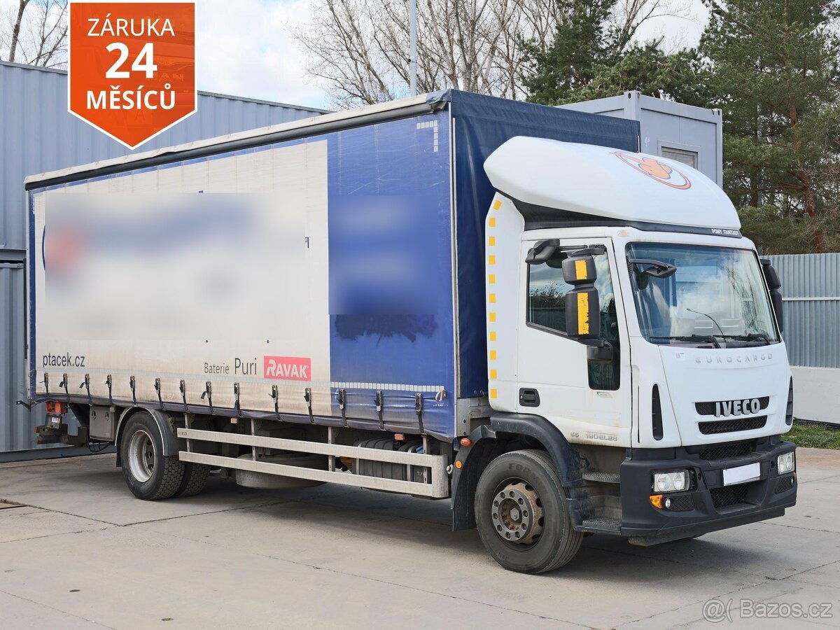 Iveco EUROCARGO 190EL28, EURO 6, 19 PALET, JEDNOSTRANNÁ SRHN