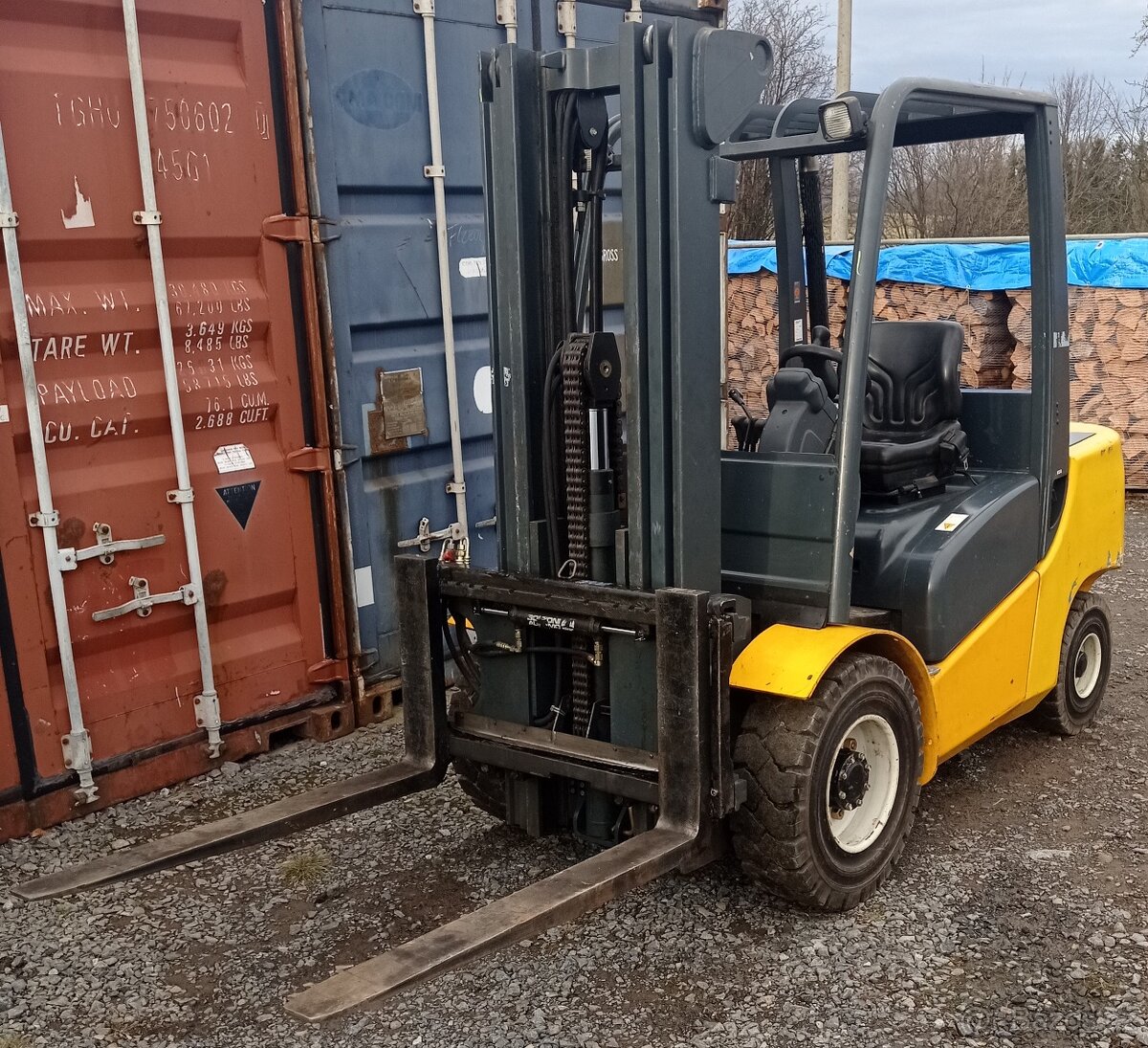 Jungheinrich DFG 435, pouze 3700 MTH