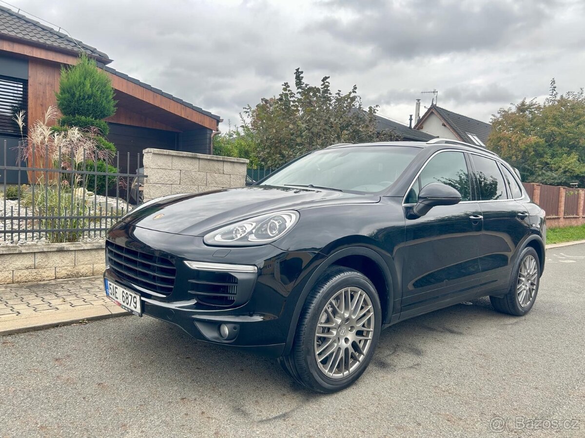 Porsche Cayenne 3.0TDI 193KW 2016 NOVÁ STK KŮŽE