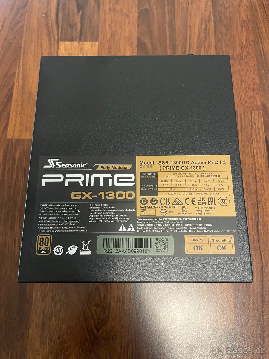PC zdroj Seasonic Prime 1300 GD