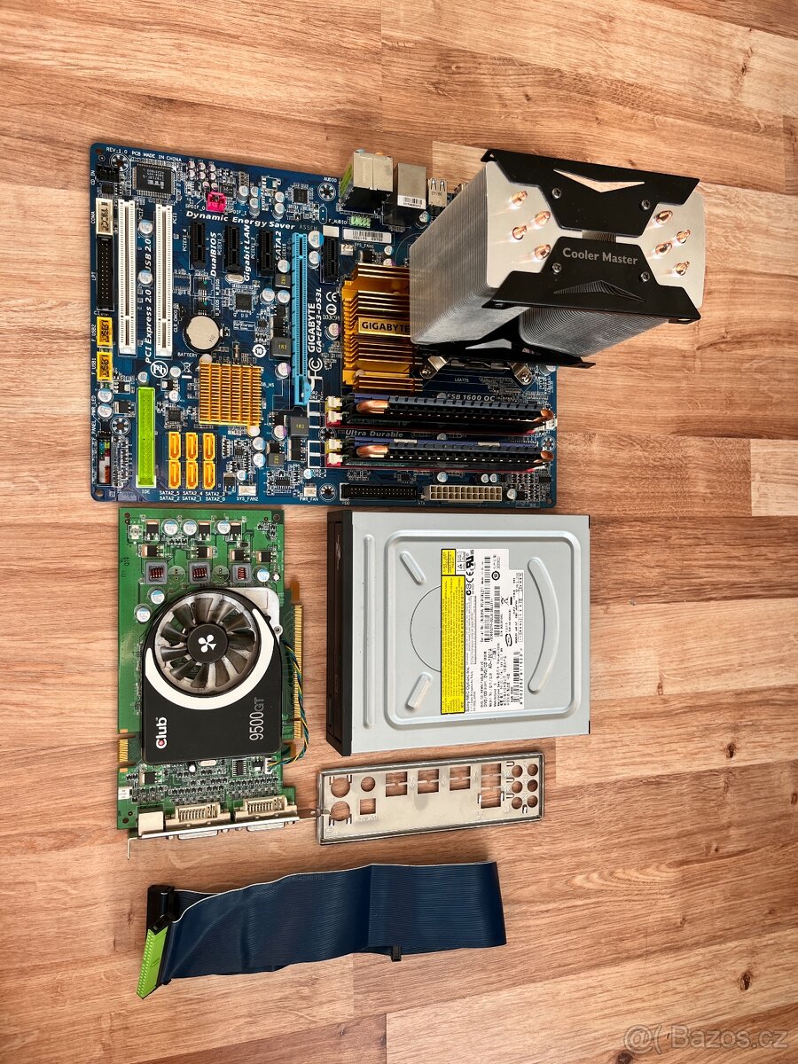 Starší komponenty skoro komplet pc
