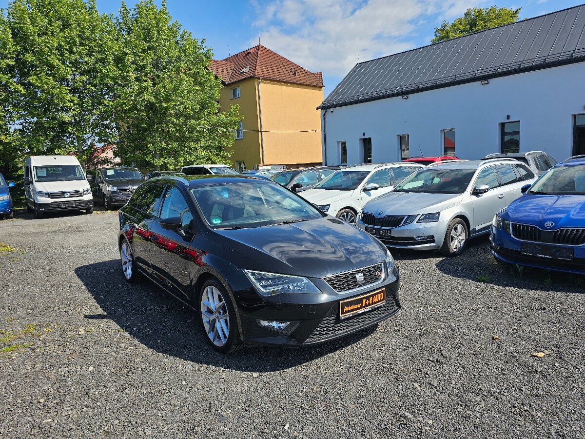 Leon 1,4TSi 110KW FR DSG 2015 129tkm,NAVI,LED, ALU,STK