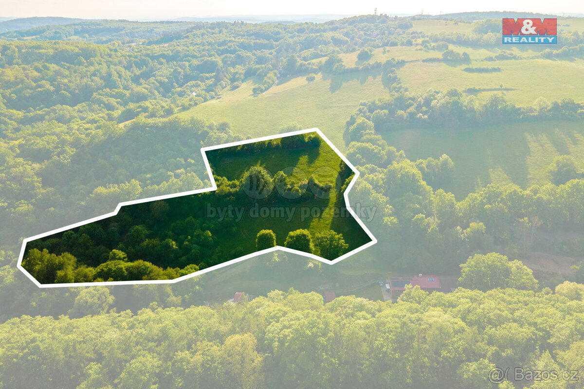 Prodej louky, 18692 m², Jílové u Prahy