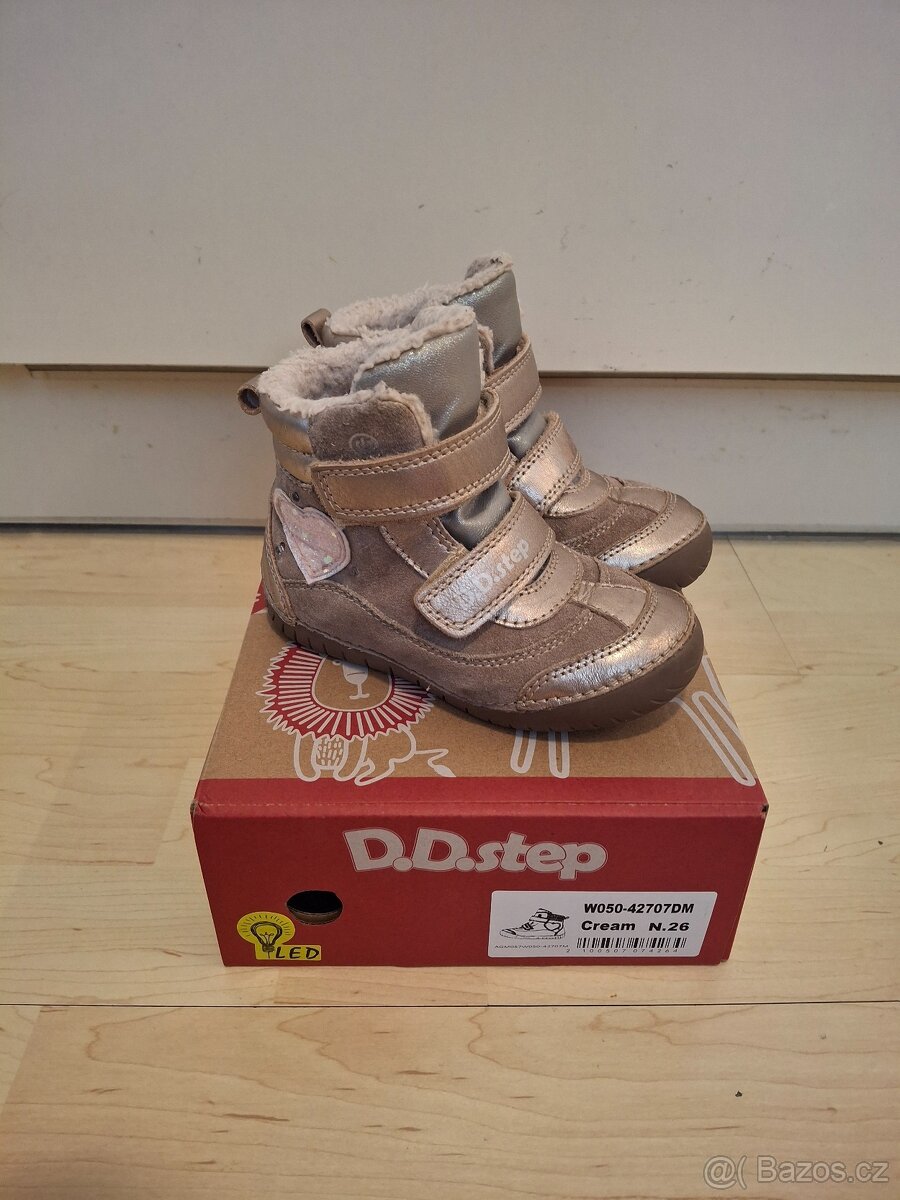 Zimní barefoot boty DD Step 26