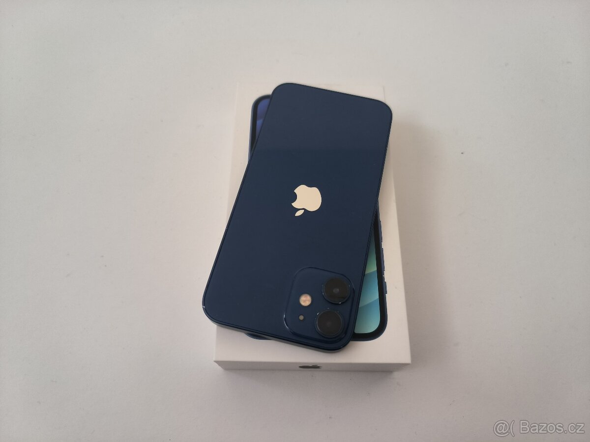 apple iphone 12 mini 128gb Blue / Batéria 100%