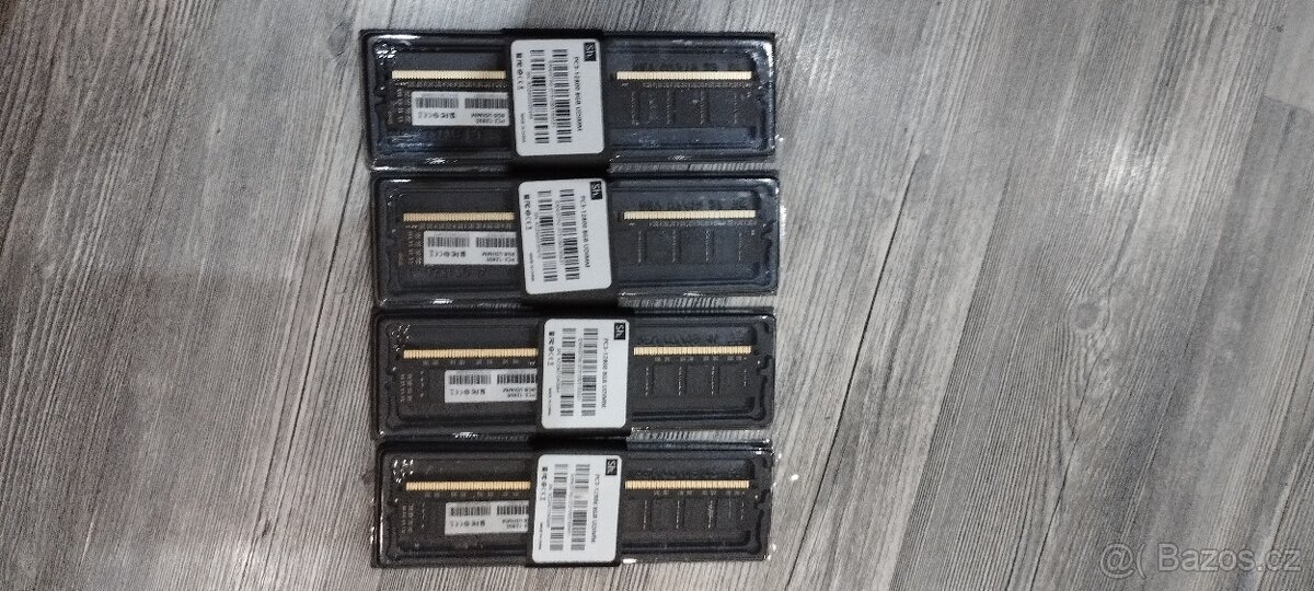 Nové nerozbalene DDR3 až 32 GB 1600 MHz