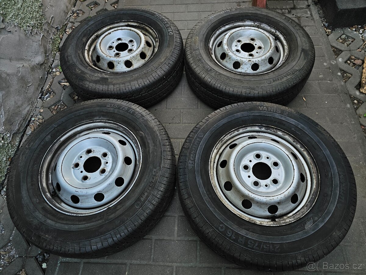 Letní disky ráfky kola Fiat Ducato Jumper Boxer 5x130 R16