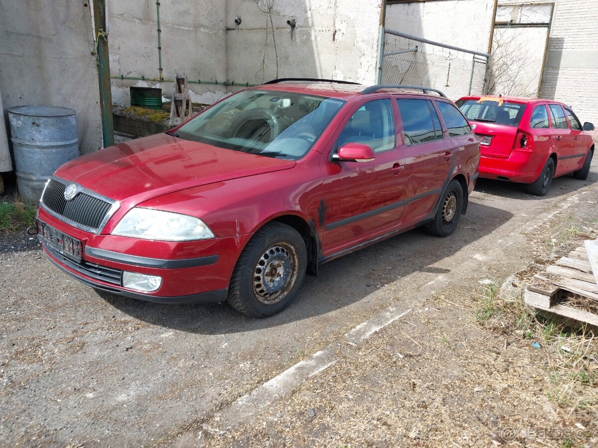 Škoda octavia 2 combi 1.6 mpi na dily