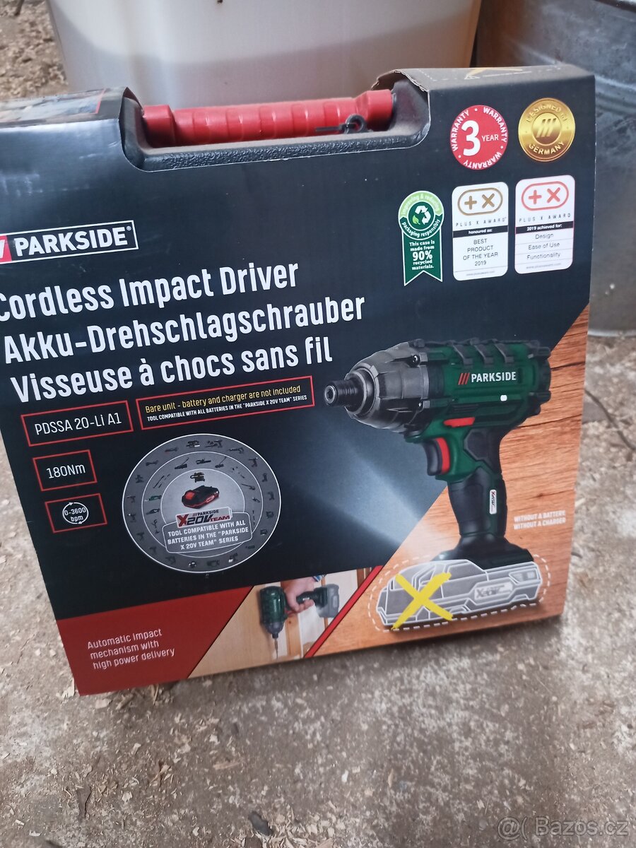 Parkside  aku rázový utahovák PFSSA 20 Mi A1