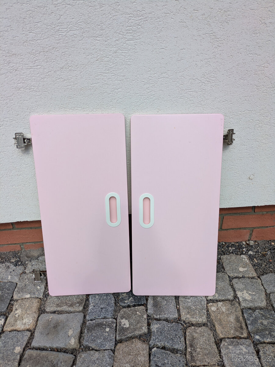 Ikea STUVA - růžové dvířka