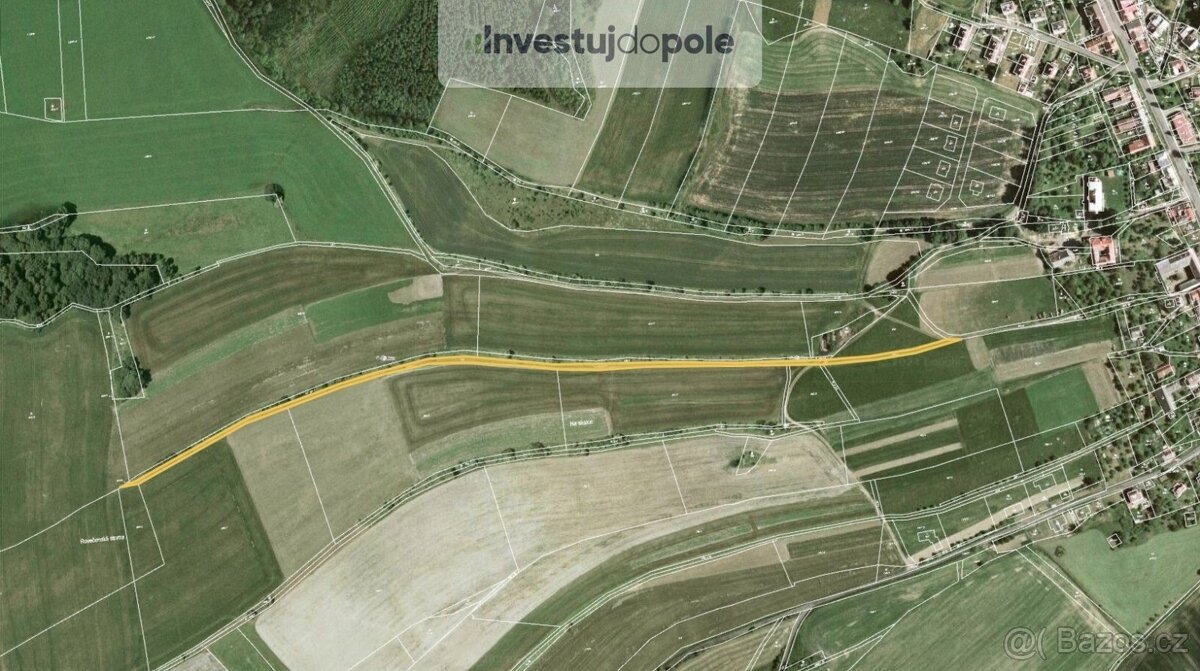 Prodej podílu 1/3 specifického pozemku 1 138 m², Trpín