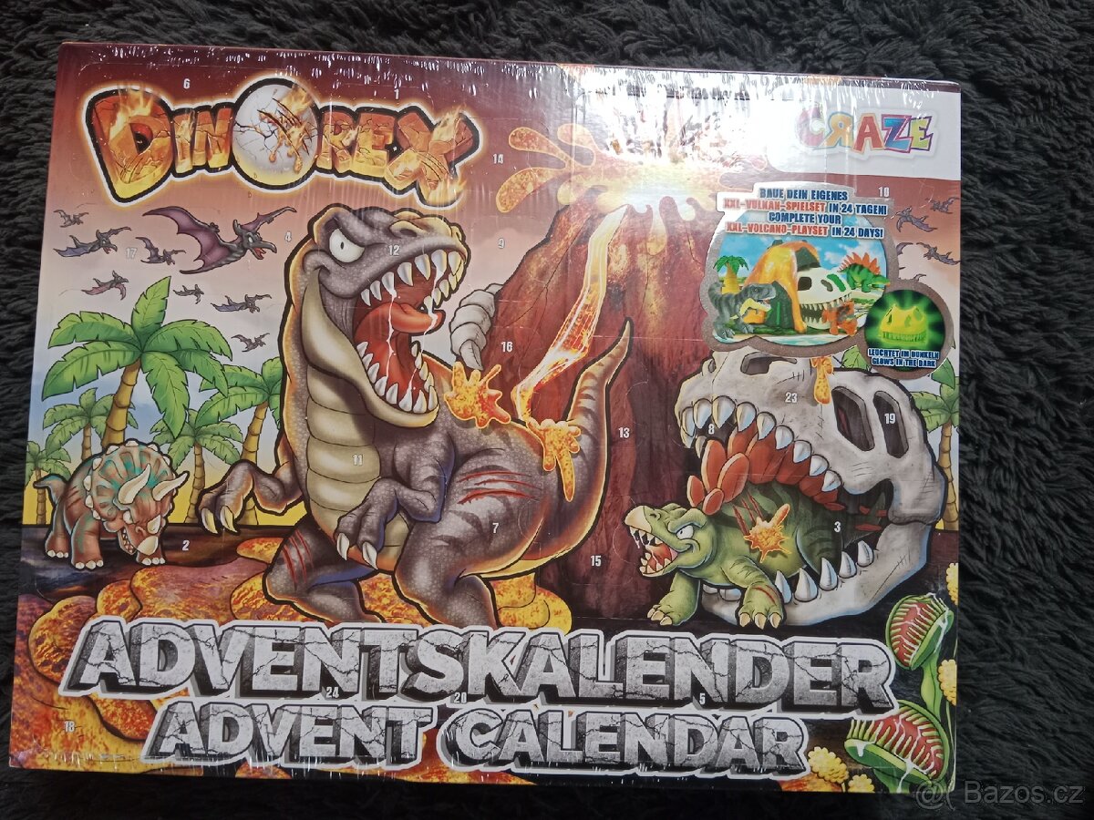 Adventní kalendář Dinorex