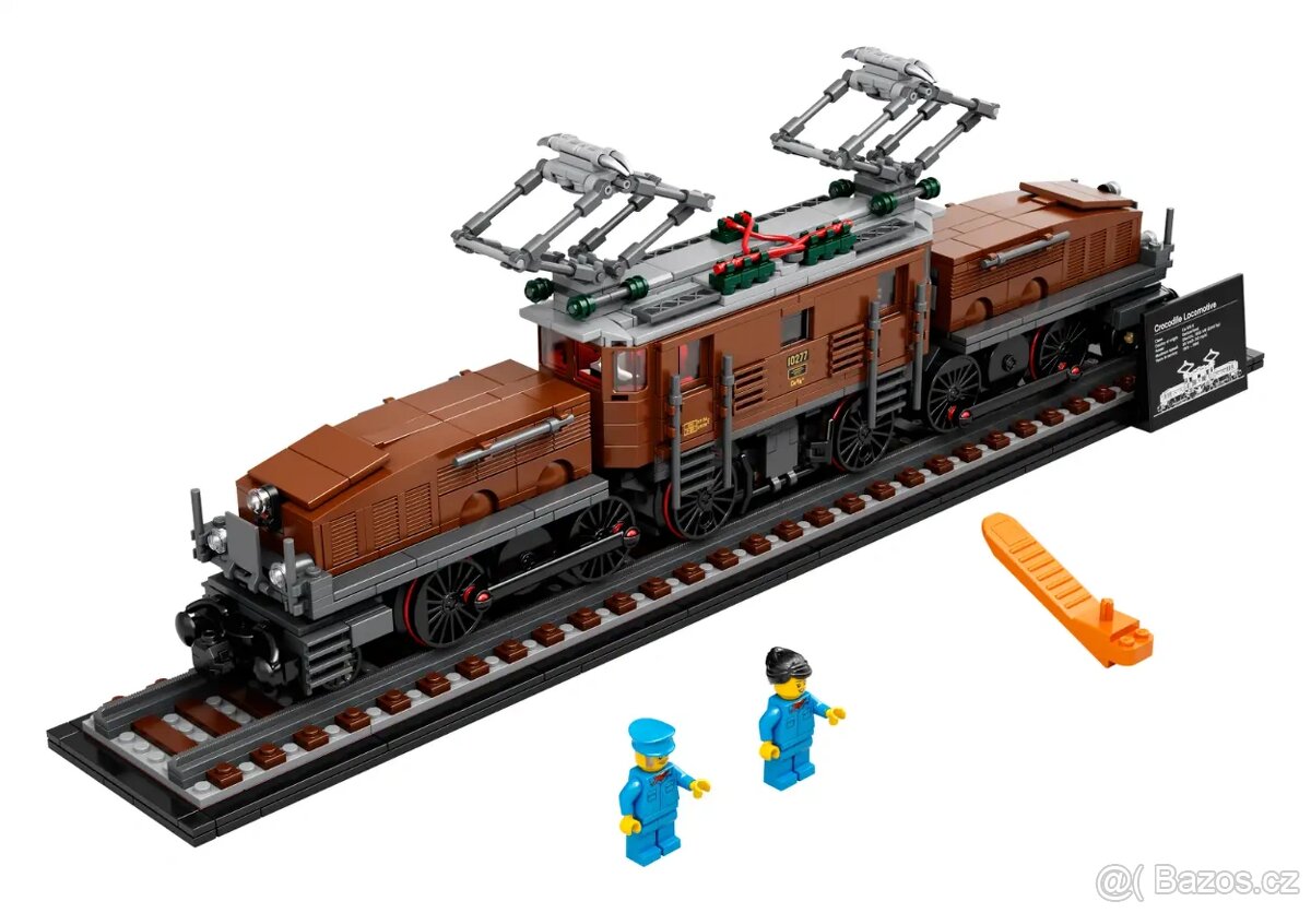 Lego lokomotiva Krokodýl 10277