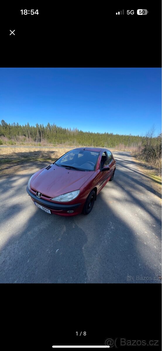 Peugeot 206 1.4 i 55kw