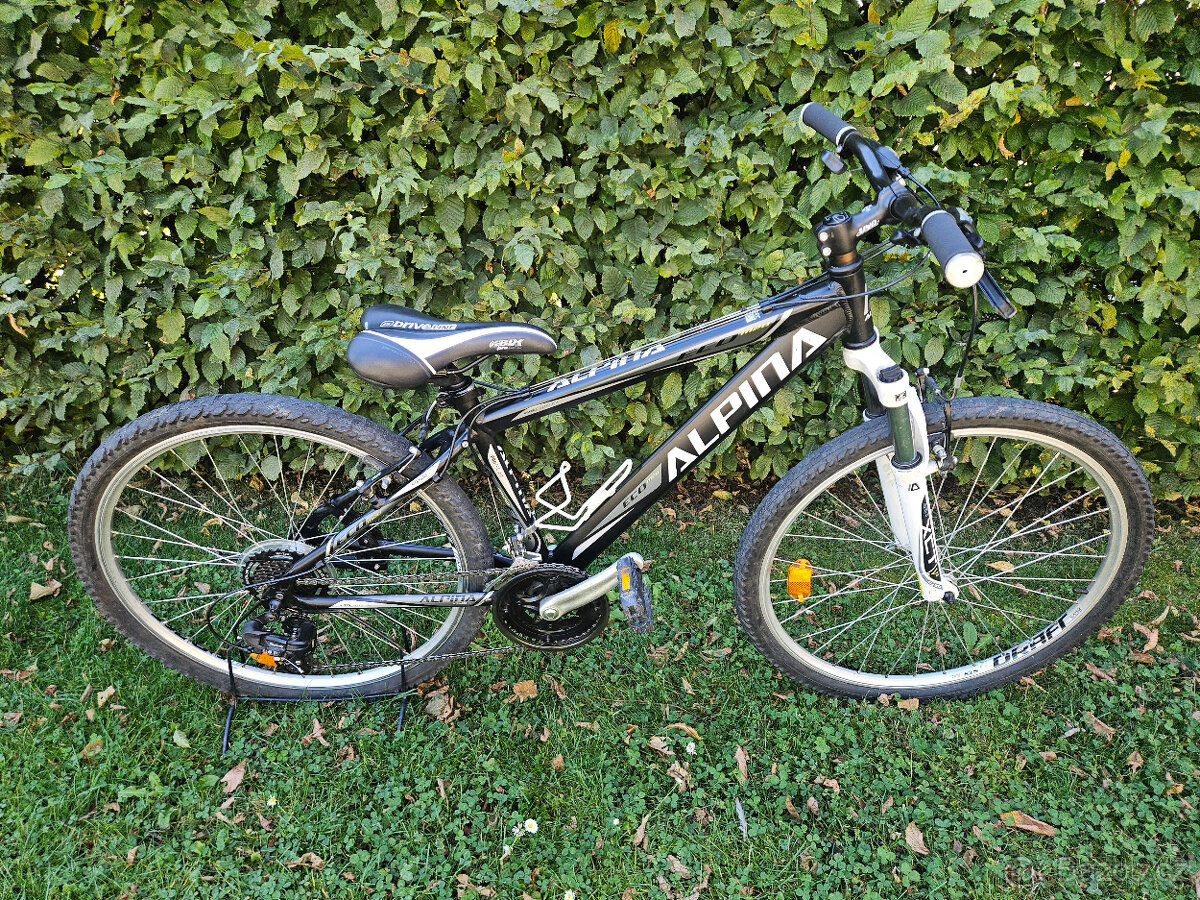 26" horské hliníkové kolo ALPINA, menší rám 15,5" (S)