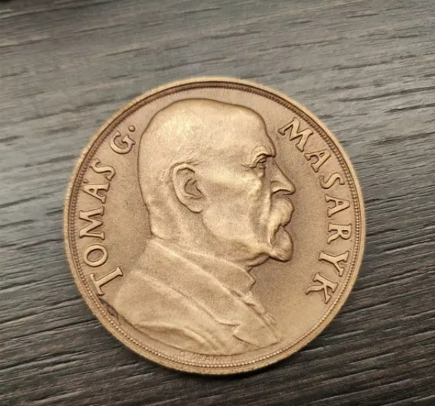 Pamětní medaile 140 výročí narození T. G. Masaryka