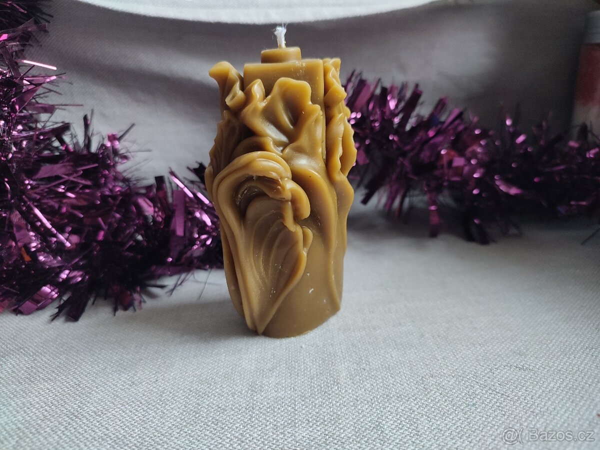 Abstraktní svíce - vlna