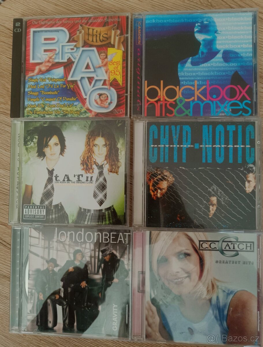 Prodám Disco Hity osmdesátky, devadesátky, milénium