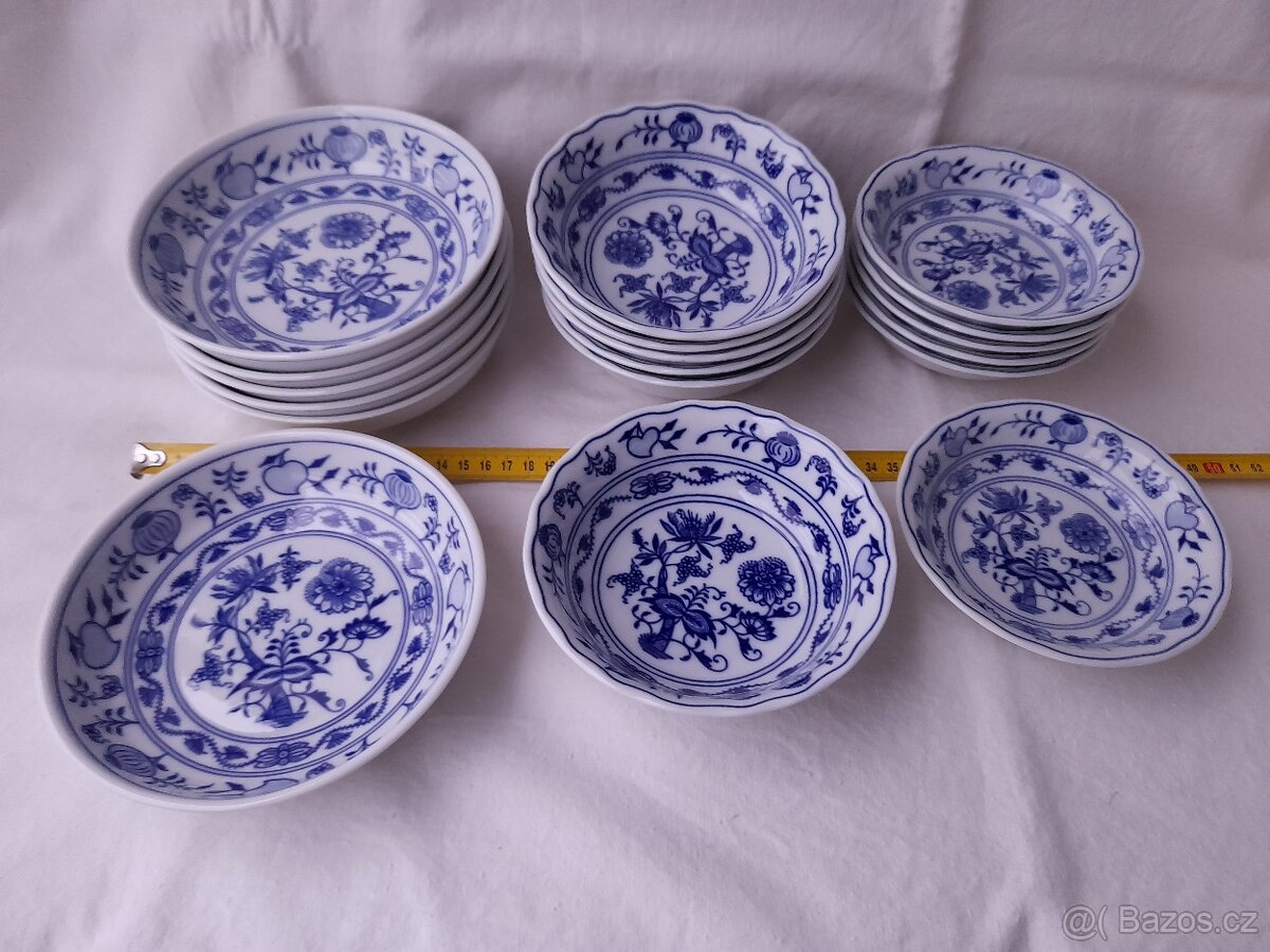 Prodám cibulák 3 druhy misky kompotové I.tř