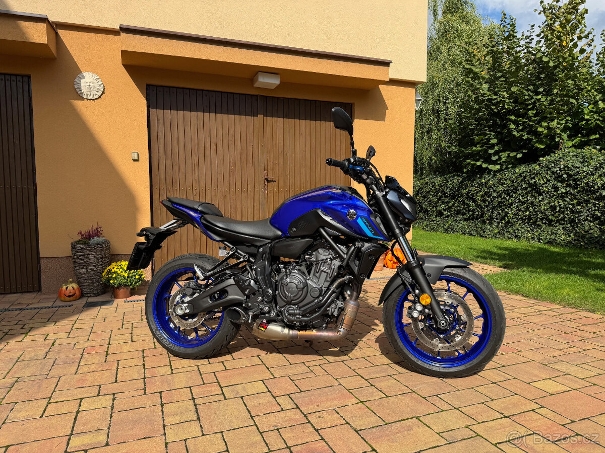Yamaha MT-07 6200km - odpočet DPH