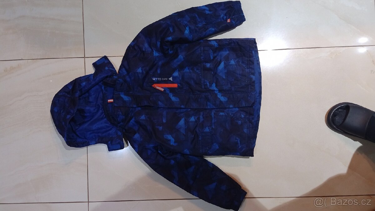 Zimní dětská bunda na 8 let vel 134-140