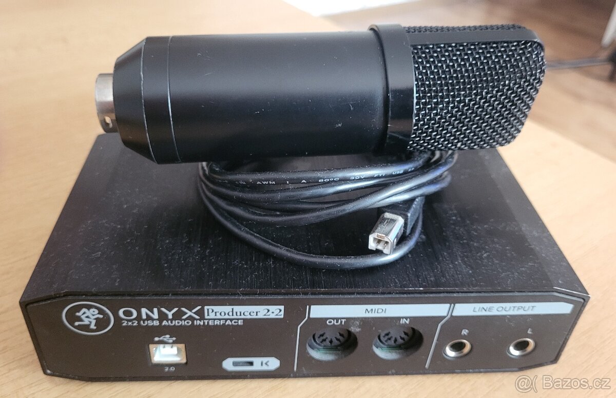 Zvuková karta Onyx Producer 2-2 plus Mikrofon