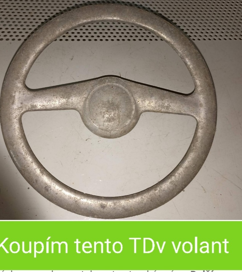 TDV retro volant šlapací tříkolka